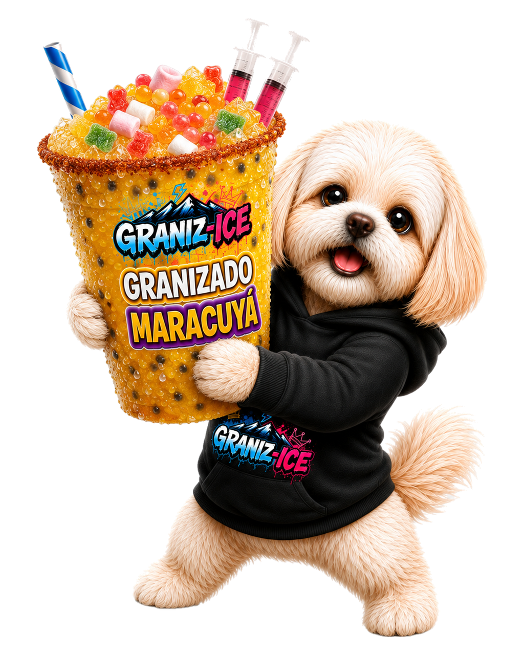 Granizado Graniz-Ice de maracuyá