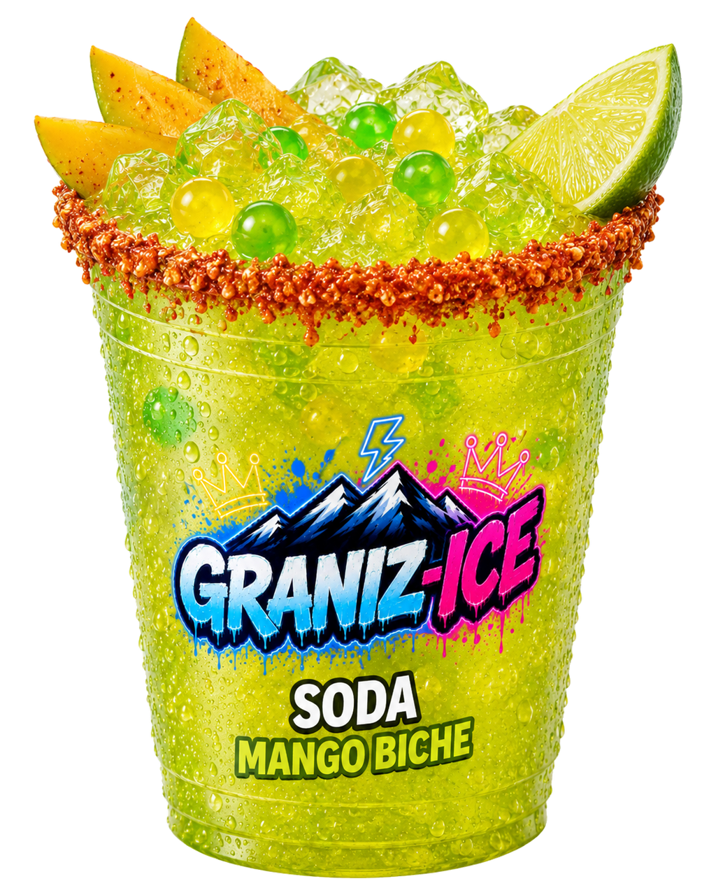 Soda Mango Biche Graniz-Ice