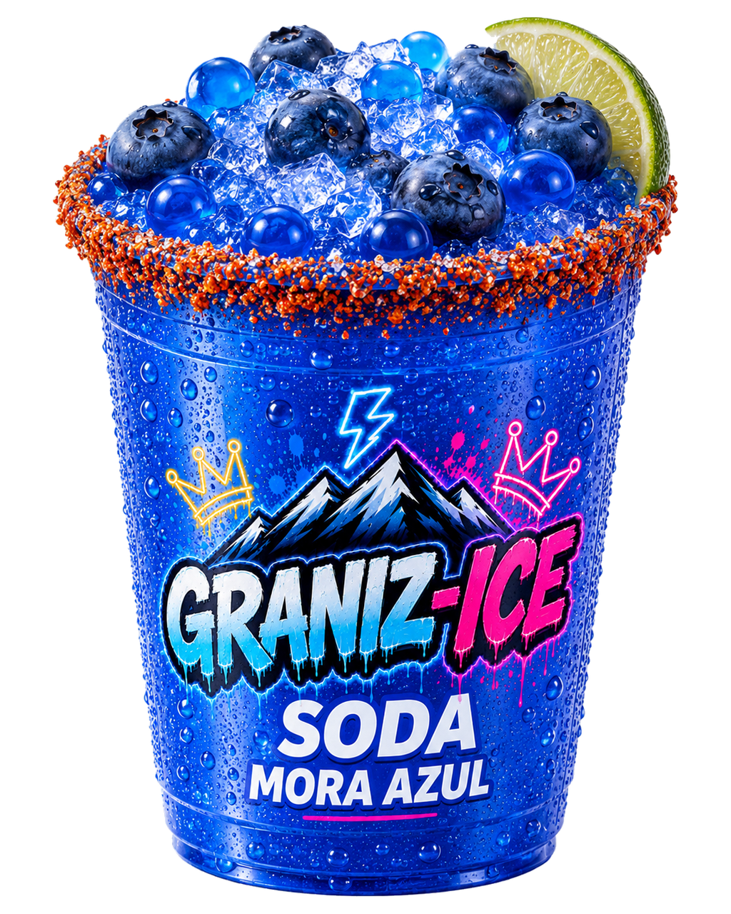 Soda Mora Azul Graniz-Ice
